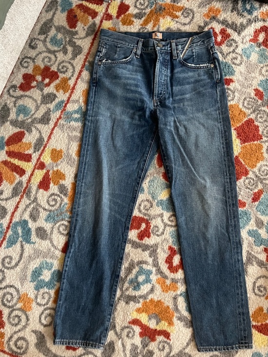 jean atelier Other - Slim Straight Men's Jeans in Washed Blue Denim